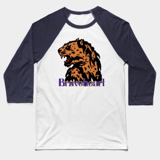 The Brave Tiger King of Jungle Baseball T-Shirt